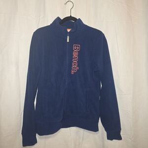 Bench Blue Zip-Up Jacket